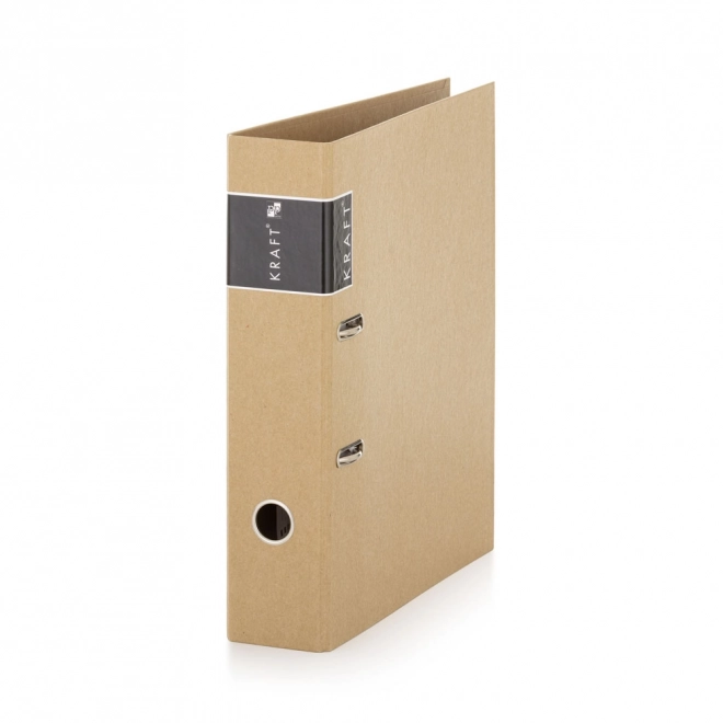 Ordner A4 laminaat hefboom 7cm KRAFT natuur