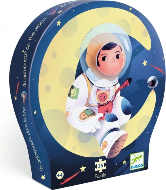 Puzzel Astronaut op de Maan 36 stukken