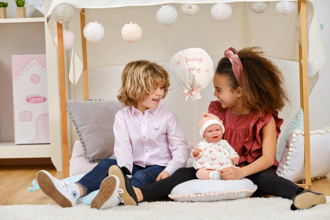 Llorens M740-96 outfit voor poppenbaby NEW BORN maat 40-42 cm