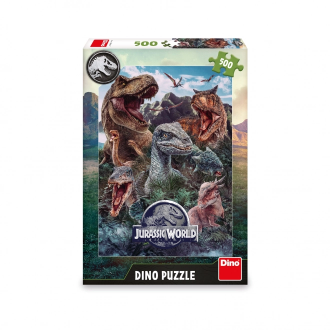 Puzzel Jurassic Wereld 500 stukjes