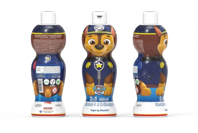 Paw Patrol Chase douchegel en shampoo 400 ml