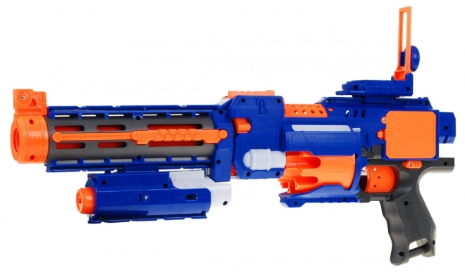 Pistool 2 in 1 voor kinderen 8+ Blaze Storm 20 lange foam kogels + laser vizier + fles