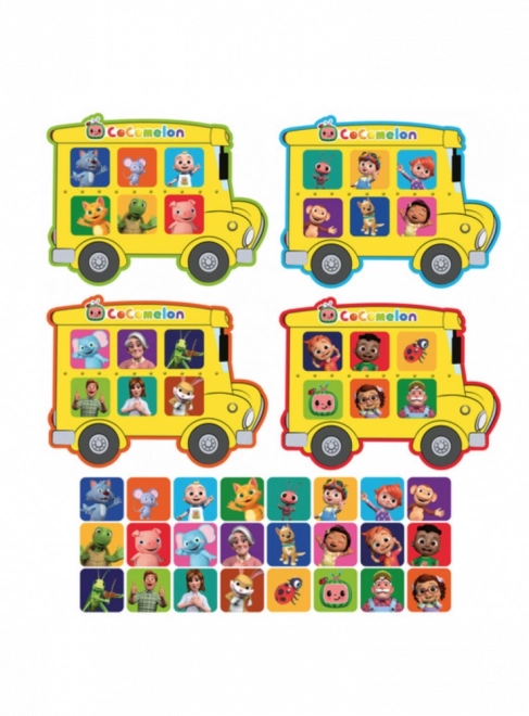 Cocomelon Bus Bingo spel