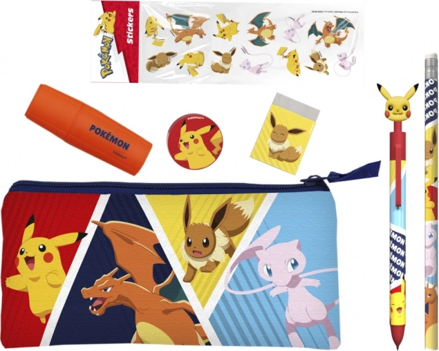 Školní set Pokémon met stickers
