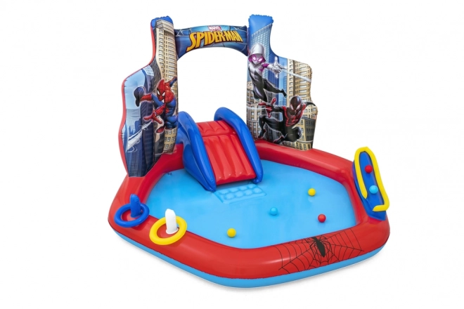Opblaasbaar waterpark Spider-Man