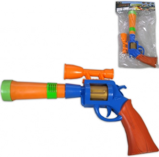Plastic pistool voor kleine strijders