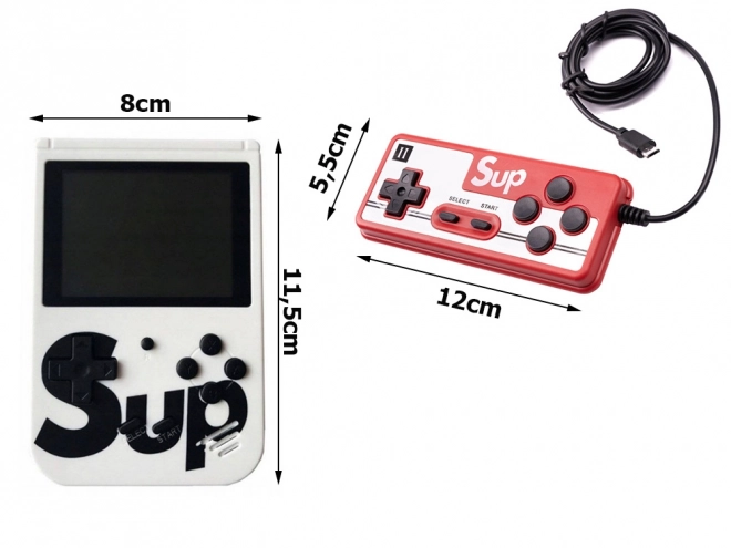 Mini retro draagbare spelconsole met 400 spellen