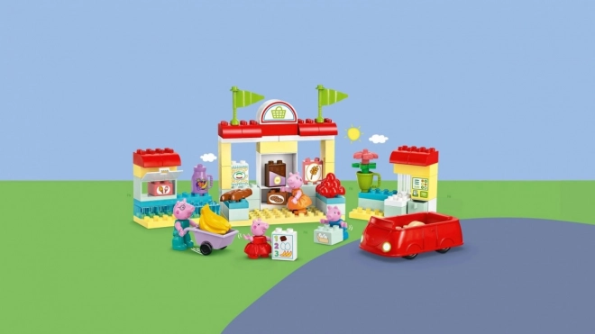 LEGO® DUPLO® 10434 Peppa Pig en de supermarkt