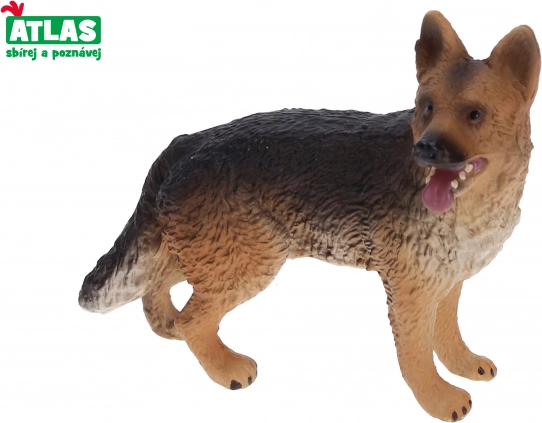 Beeldje Duitse herder 6 cm