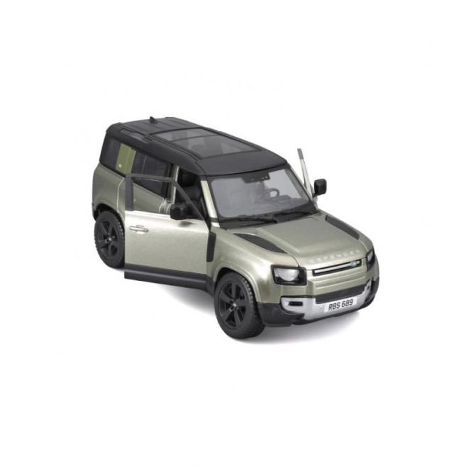 Metalen autootje Land Rover Defender 110 groen