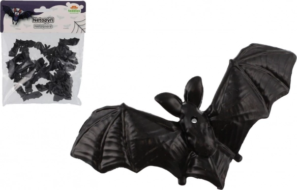 Kunststof vleermuizen 20 stuks – decoratie voor Halloween en feestjes