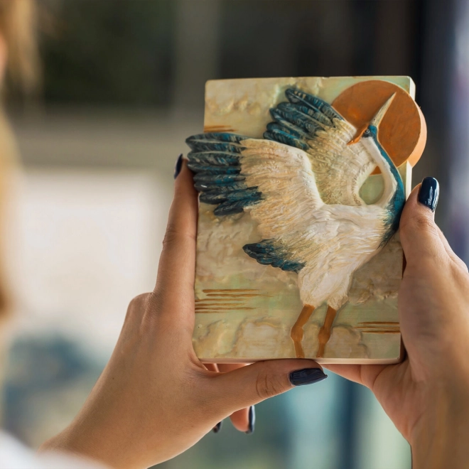 CANDELLANA Gipskleurboek 3D-schilderset met verf en penselen