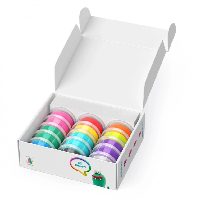 Hej Clay plastic set Monsters