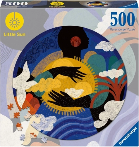 Puzzel RAVENSBURGER 500 stukjes – kleine zon, zintuig ‘lezen’ (rond)