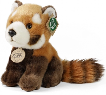 Rappa pluche rode panda 18 cm eco friendly