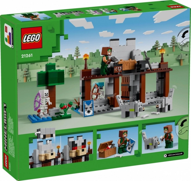 LEGO Minecraft 21261 Wolven Fort