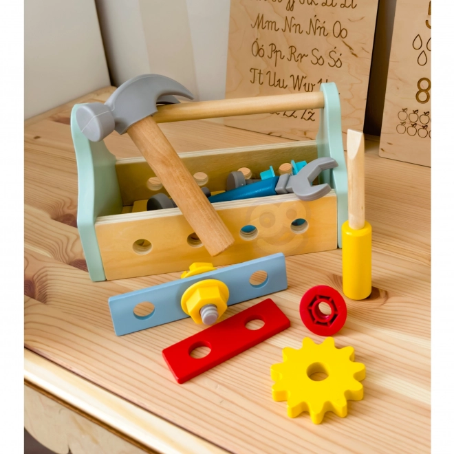 Houten gereedschapset Tooky Toy