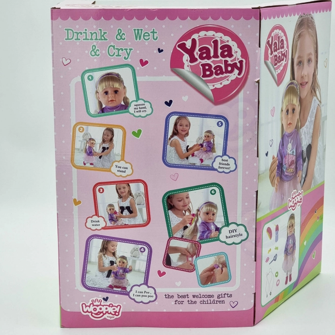 Interactieve pop Zosia met muts 43 cm met accessoires