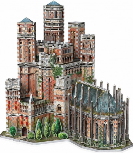 Realistische architectuur van de Rode Burcht