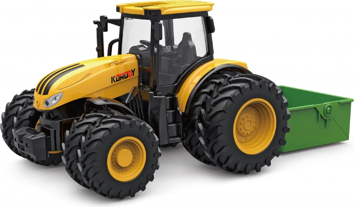 Tractor met accessoires en effecten