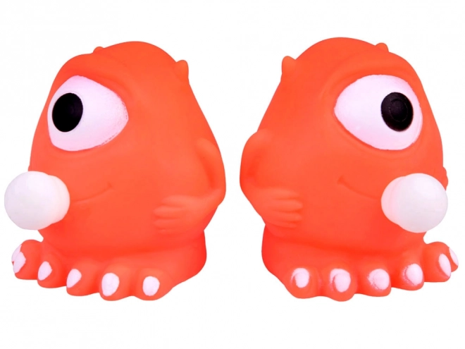 Antistresspeeltje - schepsel Chňapka met uitgepuilde oog