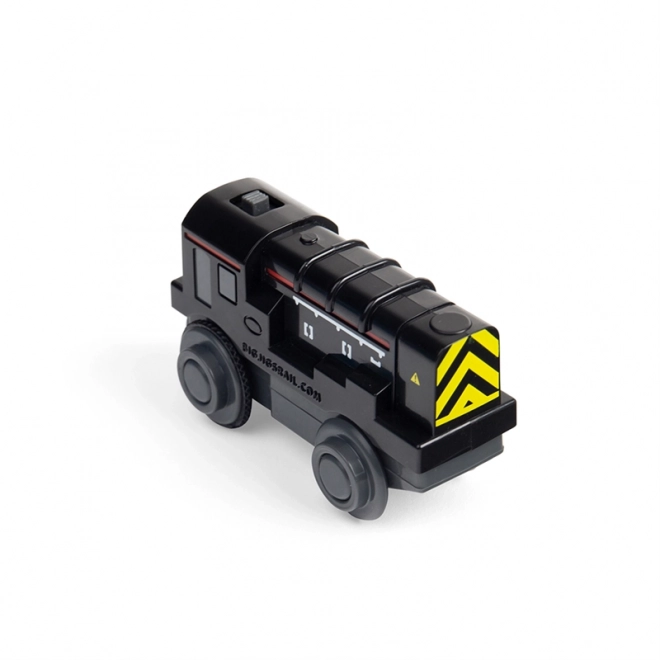 Bigjigs Rail diesel rangeerlocomotief op batterij