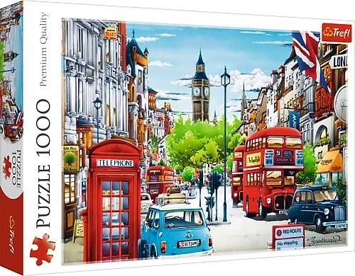 Puzzel 1000 stuks - Londense straat