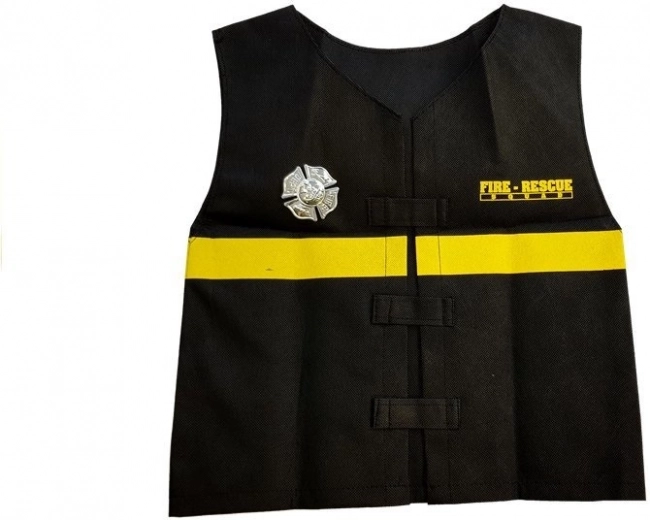 Reflecterend vest met FIRE RESCUE embleem