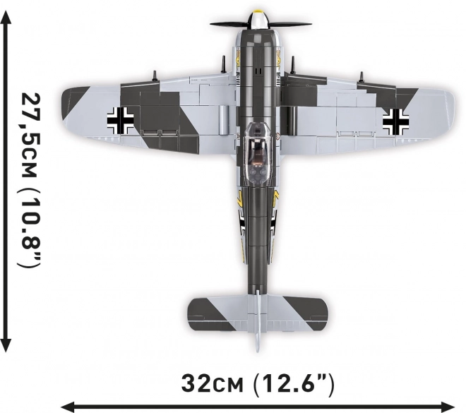 Bouwset Historische Collectie WWII Focke-Wulf FW 190 A-3 382 stenen