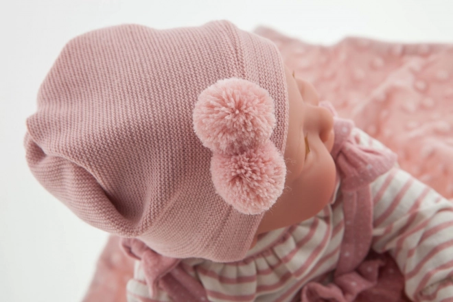 Antonio Juan 50160 Mia Knipperend en Plassend Realistisch Baby met Volledig Vinyl Lichaam - 42 cm