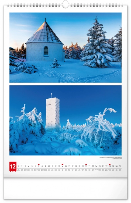 Wandkalender Mijn vaderland 2025, 33 × 46 cm