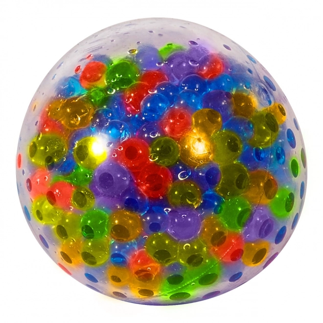 Antistress samenknijpbal met bolletjes Schylling