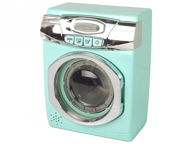 Grote set - wasmachine, wasmand, strijkplank