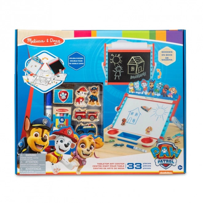 Paw Patrol - tafel kunstcentrum 4 in 1