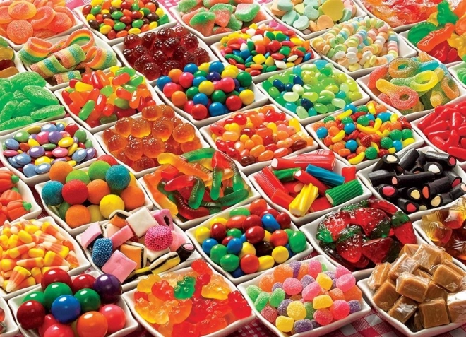 Puzzel Snoepjes 1000 Stukken