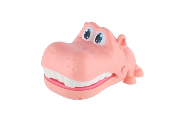 Spel reactievermogen bijtende vingers dier plastic 12x16cm verschillende soorten