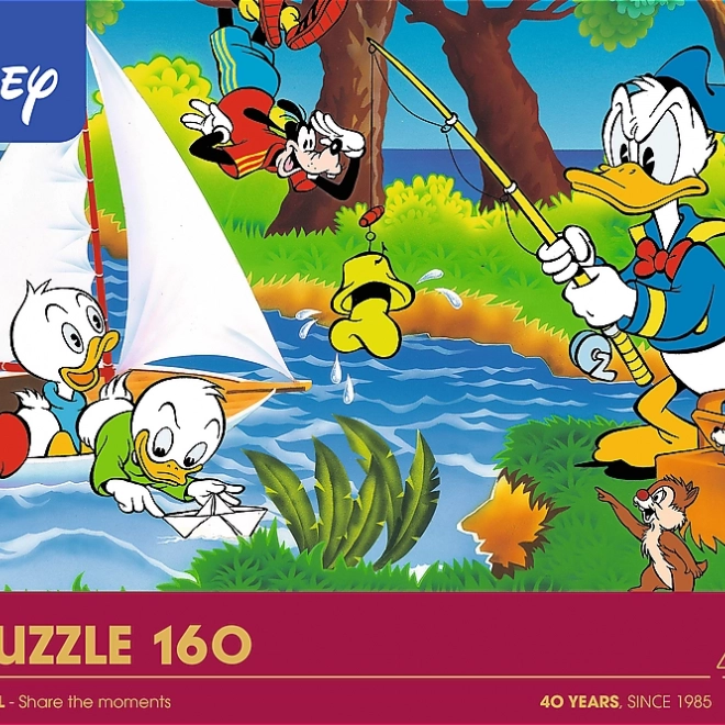 Puzzel Avontuur bij het meer 160 stukjes