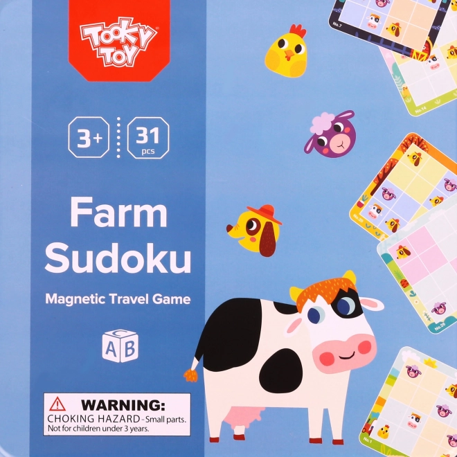 Kindersudoku boerderij door Tooky Toy