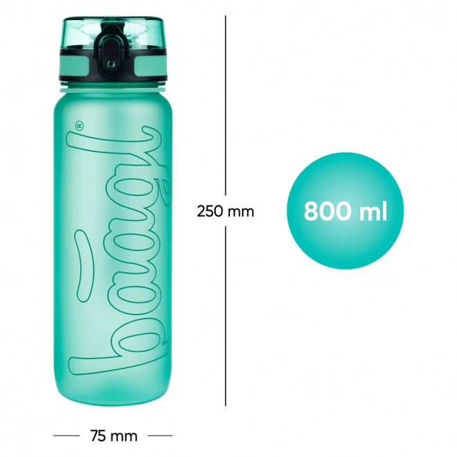 BAAGL Tritan Fles voor drinken Groen, 800 ml