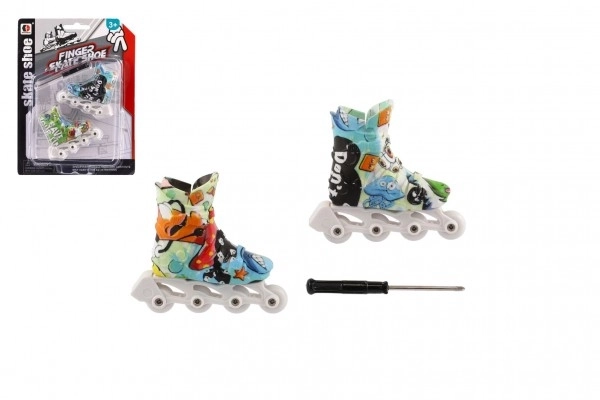 Vingerrollerskates met schroevendraaier
