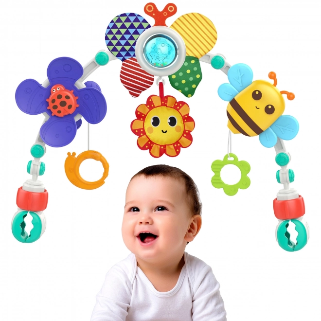 Woopie speelgoedboog voor bedjes en kinderwagens