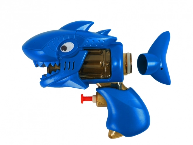 Zakformaat waterpistool Blauwe Haai voor kinderen