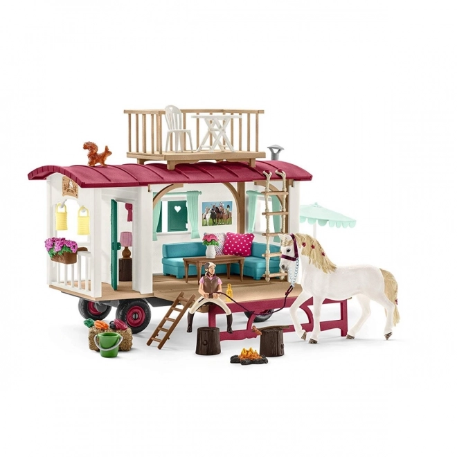 SCHLEICH Horse Club® 42593 Caravan voor vriendschapsbijeenkomsten