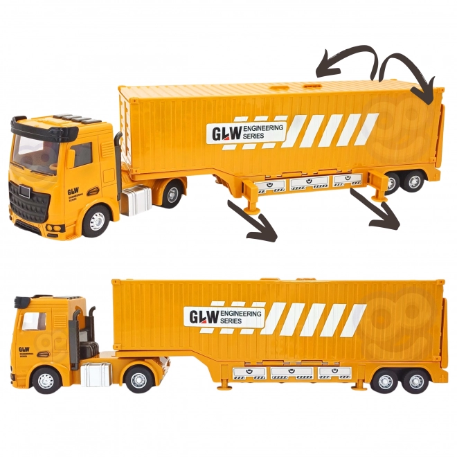 Woopie bouwset met vrachtwagen 6in1 met kraan en accessoires