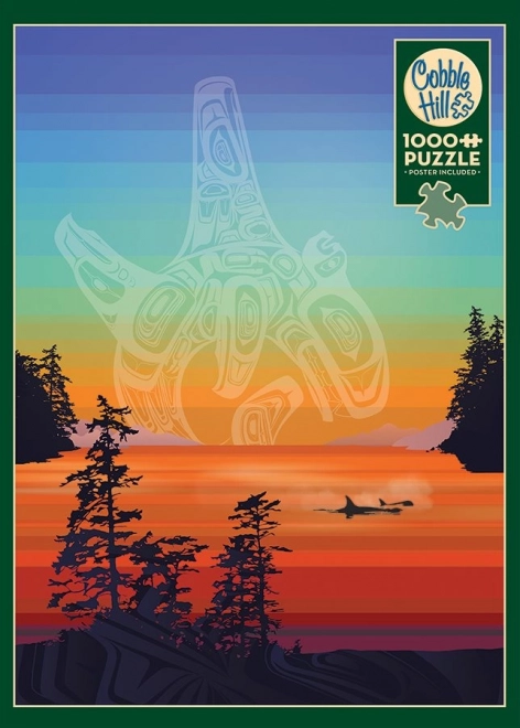 COBBLE HILL Puzzel Kleuren van de Salish Kust 1000 stuks