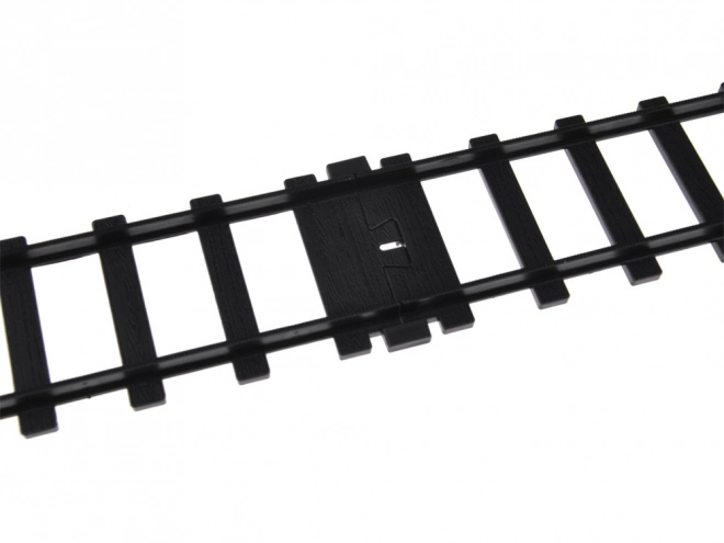 Spoorweg met rails Locomotief met wagons stoom + licht RC0629