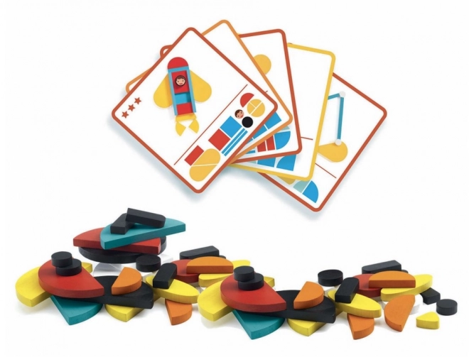 Magnetische puzzel Vervoersmiddelen voor kinderen