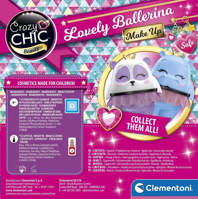 CLEMENTONI Crazy Chic Lovely Make-up: Danseres