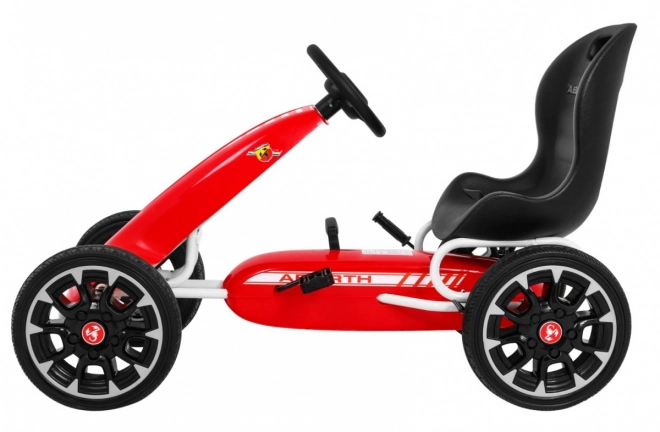 Gokart gelicenseerd ABARTH rood
