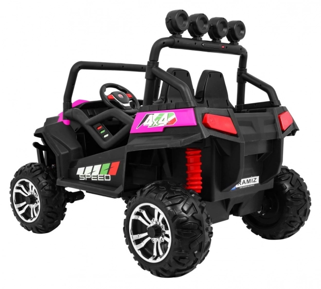 Kinderterreinwagen Grand Buggy 4x4 Roze met afstandsbediening
